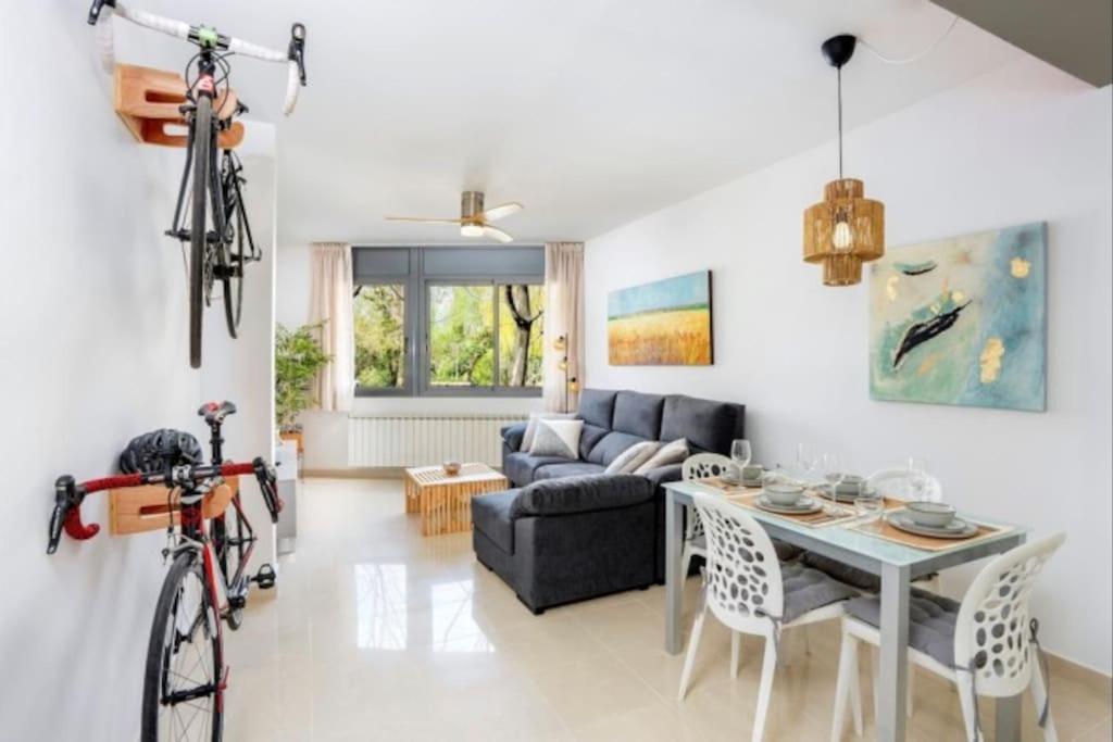 Acogedor Apartamento Cerca Del Casco Antiguo Gérone Extérieur photo